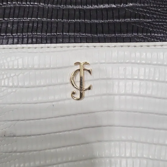 Juicy Couture Textured Black and White Tote - Picture 5 of 12